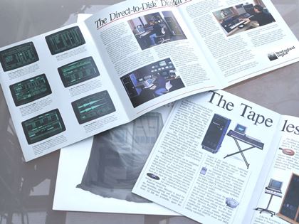 New England Digital-Promo material for Synclavier 9600 